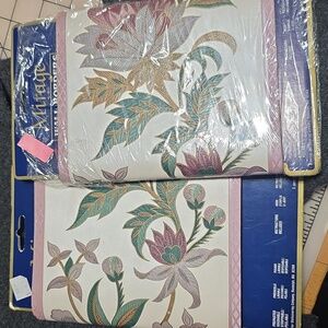 Mirage Floral Wallpaper Border